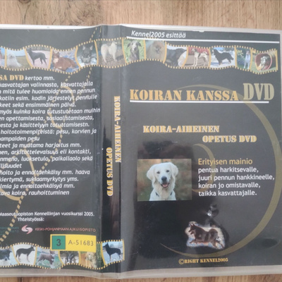 Koira aiheiden opetus dvd