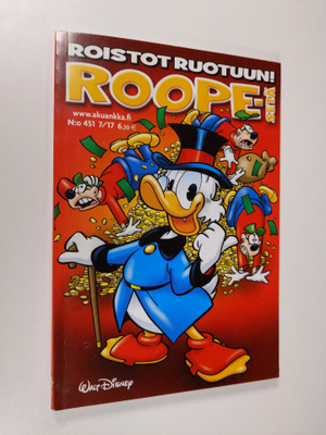 Walt Disney : Roope-Setä n:o 7/17
