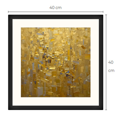 Uusi uniikki abstrakti art print taulu 40 cm x 40 cm