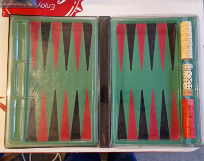Backgammon Vintage Lautapeli