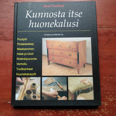 Kirja Kunnosta itse huonekalusi