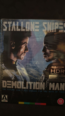 Demolition Man -elokuvan 4K Ultra HD Blu-ray -erikoisversio
