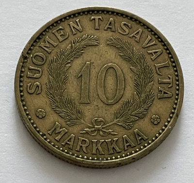 10 markkaa 1930