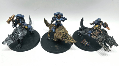 WH40K - 3kpl Space Wolves Thunderwolf Cavalry [K102]