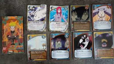 8 kpl Naruto kortit Sage's Legacy