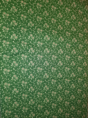 Vihreä ryppykangas 105x215cm