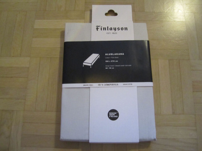 Finlayson aluslakana 150 x 270 cm valkoinen