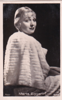 Marta Eggerth . Filmitähti, Star.  s42