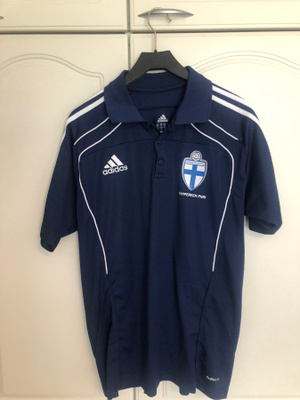 Adidas-kauluspaita: SPL. Koko: L.