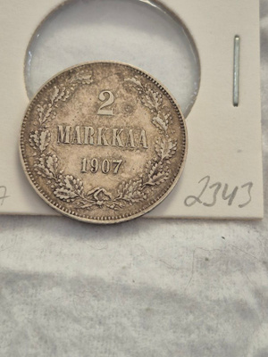 2 markkaa 1907, Suomi