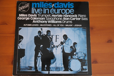 Miles Davis:Live in Europe LP