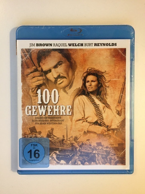 100 Kivääriä (Blu-ray) Burt Reynolds (1969) UUSI