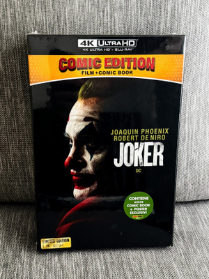 Joker Comic Edition 4K UHD + Blu-ray + Comic Book IT