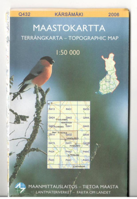 KÄRSÄMÄKI, maastokartta v. 2006, 1:50000, KÄYTTÄMÄTÖN