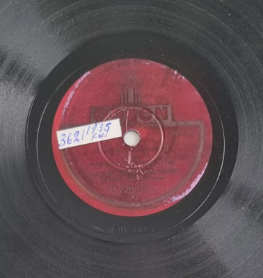 Savikiekko 1935 - Georg Malmsten - Odeon 228317