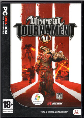 PC DVD-ROM: UNREAL TOURNAMENT III (WIN XP/VISTA - 2 levyä)
