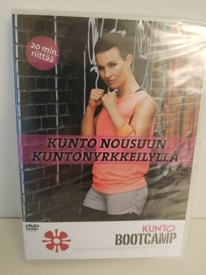 Kunto Plus Bootcamp - Kunto nousuun kuntonyrkkeilyllä  - DVD