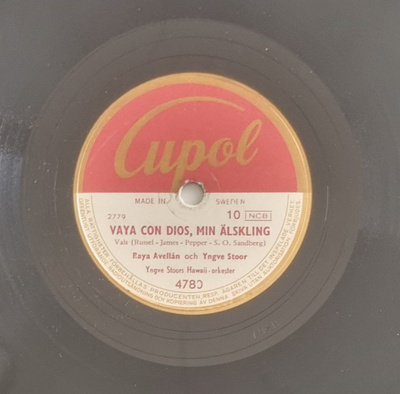 Savikiekko - Raya Avellan (Harmony Sisters) - Cupol 4780