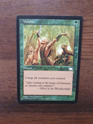 Magic the Gathering Vitalize