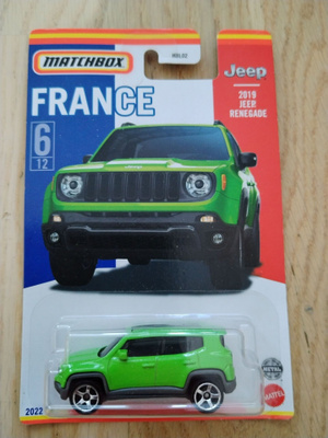 Matchbox Jeep Renegade