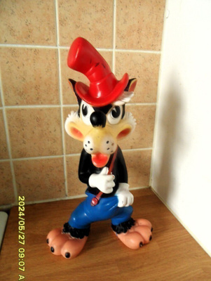 SUPERHARVINAINEN 60-70-LUVUN DISNEY SEPE SUSI FIGUURI 30 cm