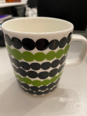 Marimekko oiva siirtolapuutarha muki