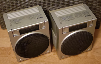 Vintage Philips Kaiuttimet 2kpl.