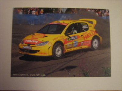 Peugeot rallikortti 8: Peugeot 206 WRC-Timo Salonen