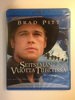 Seitsemän vuotta Tiibetissä (Blu-ray) Brad Pitt (1997) UUSI!