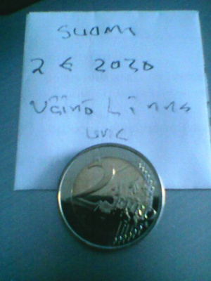 Suomi 2 € 2020, Väinö Linna