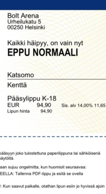 Eppu Normaali Bolt Arena 6.6.2026