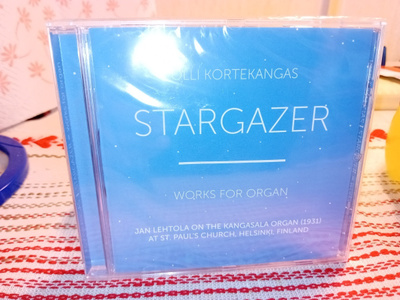 CD Olli Kortekangas  : Stargazer works for Organ ( UUSI  )