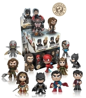 JUSTICE LEAGUE MYSTERY MINIS VINYL FIGURE	(47 774)	13 erilai
