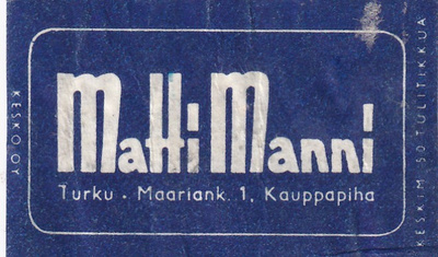Turku, Matti Manni 4/9