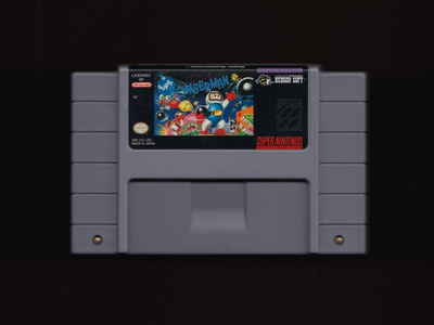 SNES: Super Bomberman (L, USA, multitap-tuki)