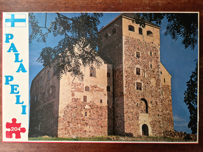 Turun Linna Vintage palapeli. Lelukaide Oy