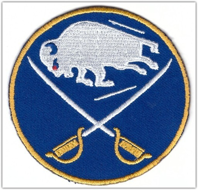 NHL - Buffalo Sabres -kangasmerkki / hihamerkki
