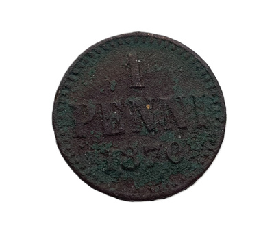 1 penni 1870