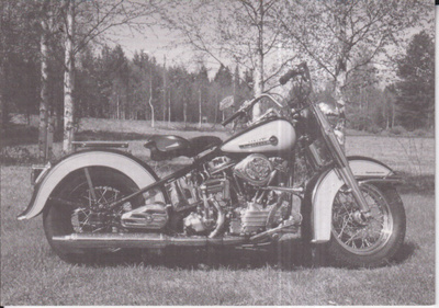 Moottoripyörä , Harley - Davidson FLH Panhead. 1200 cc e84