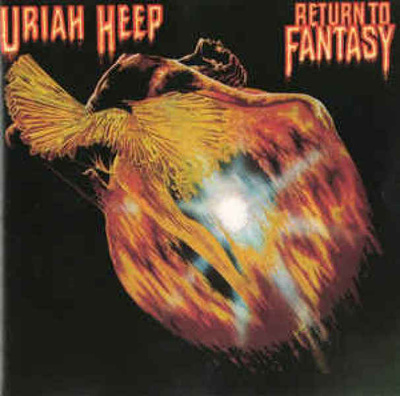 URIAH HEEP - RETURN TO FANTASY  (1989, HARVINAINEN)