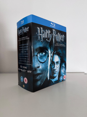 Harry Potter blu-ray -kokoelma