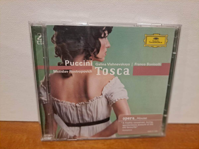 Puccini:Tosca-Rostropovich,Vishnevskaya ym. 2CD