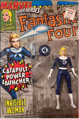TOY BIZ INVISIBLE WOMAN figure HEAD HUNTER STORE.