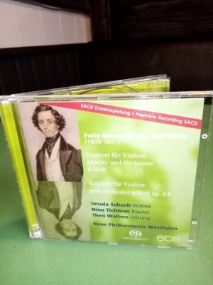 SACD SCHOCH / TICHMAN / WOLTERS :, MENDELSSOHN BARTHOLDY