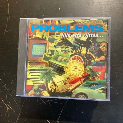 Problems - Niin että riittää... CD