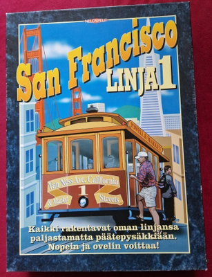 San Francisco Linja 1 lautapeli. Nelospelit 1996 hieno