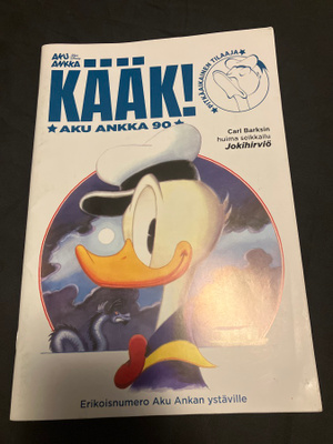 KÄÄK-lehti 1/2024 Aku Ankka 90v