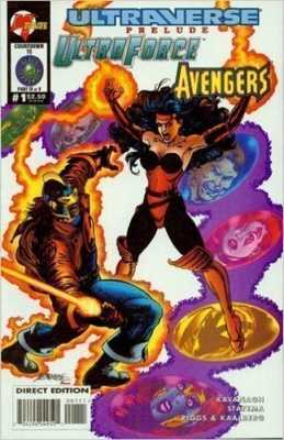Ultraverse Prelude #1 UltraForce Avengers 1995 (Sarjakuva)