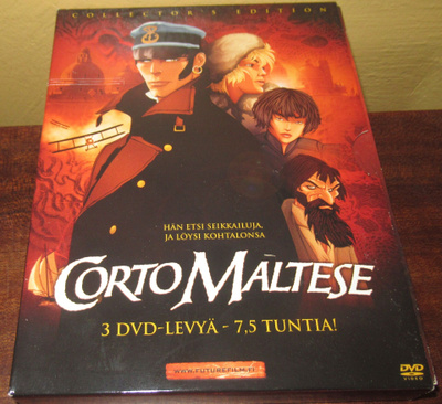 Corto Maltese 3dvd box seikkailu