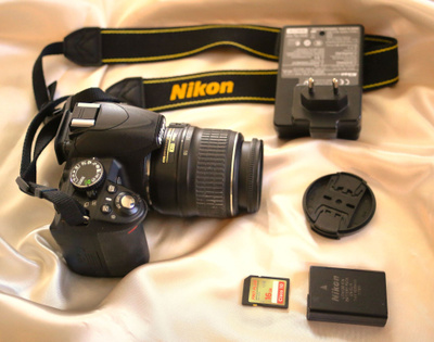 Nikon, tosi hyvä kamera - heti käyttövalmis